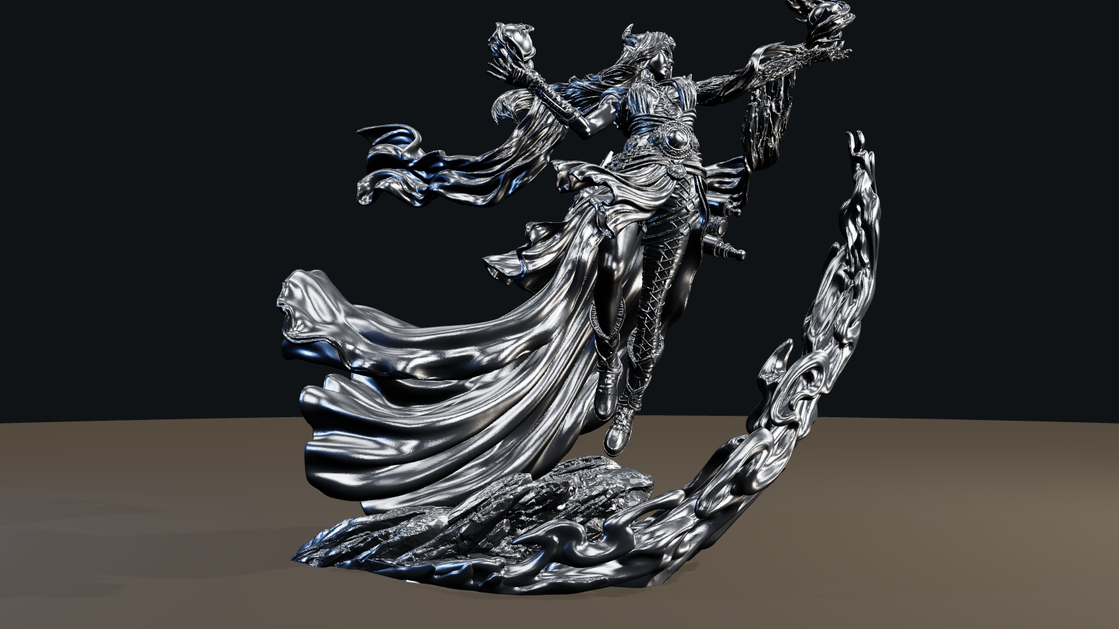 Silver non-metallic metal
